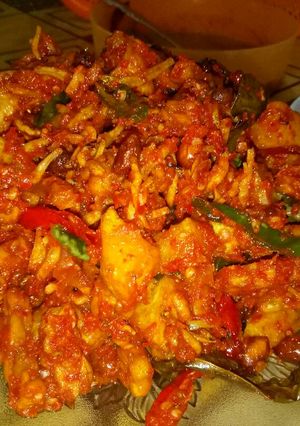 Foto resep Sambal asam manis tempe teri medan