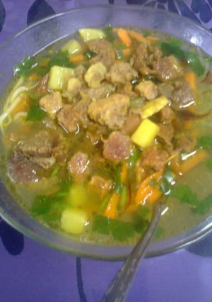 Foto resep Soto bebek simpel
