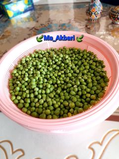عکسی از دستور 🍀فریز کردن نخود فرنگی