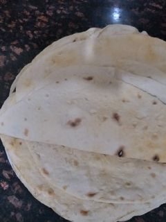 صورة لوصفة خبز تورتيلا 👌👌 للشاورما 🌯🌯