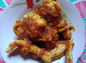 Foto resep Ceker, sayap, paha ayam pedas manis