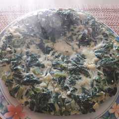 Una foto de Tortilla de acelga