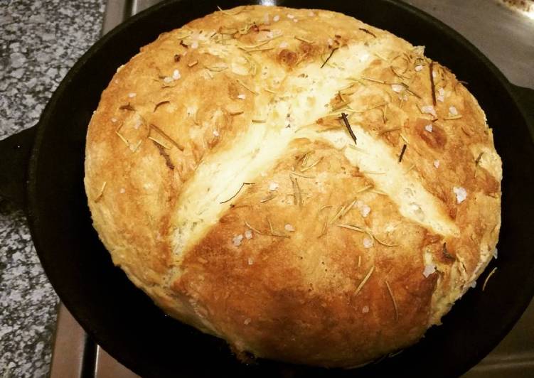 Recipe of Quick Vegan skillet bread