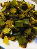 Simple bhindi fry