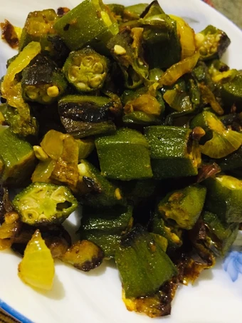 Easy Steps to Make Simple bhindi fry which Delicious