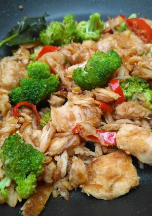 Foto resep Tuna masak Brokoli