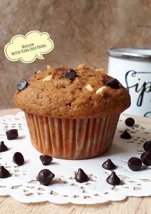 Foto resep 357. Muffin Pisang Choco Kacang