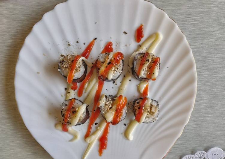Resep Sushi Roll utk pemula Anti Gagal