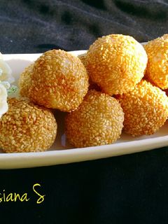 Foto resep Onde-onde isi kacang hijau