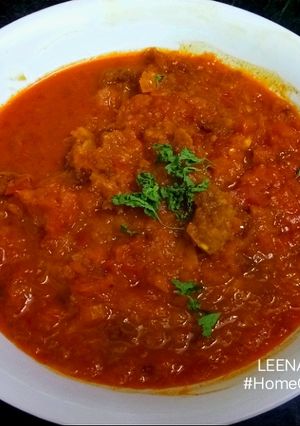 A picture of Mangodi ki sabji.