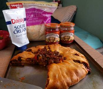 Easy Serving Recipe Taco ring Home Style