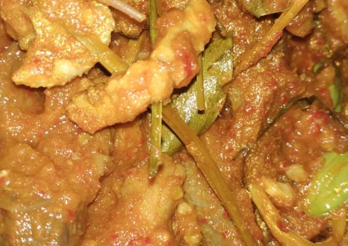 Resep Ayam bumbu rujak Anti Gagal