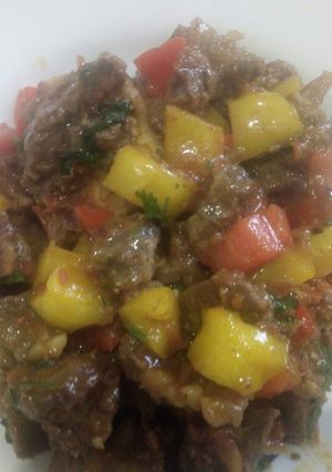 A picture of Beef fry.