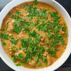 Mughal chicken curry A picture of Mughal chicken curry.