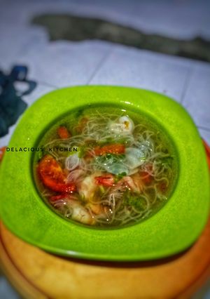 Foto resep Sup udang
