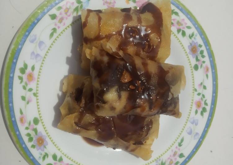 Pisang coklat keju