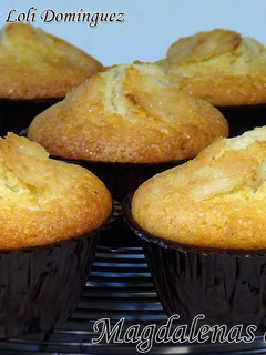 Una foto de Magdalenas de nata