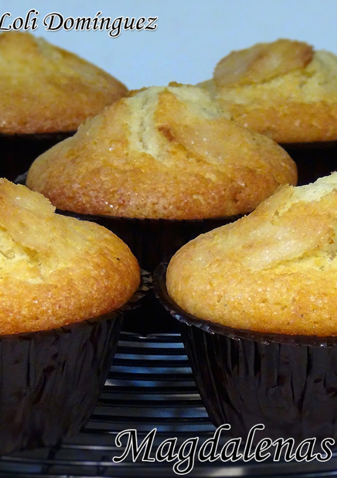 Una foto de Magdalenas de nata