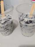 Helado de galletas Oreo