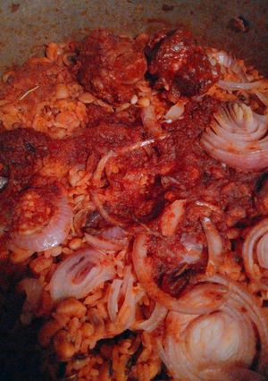 A picture of Simple Jellof Rice.