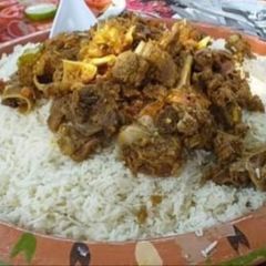 A picture of Village style Mutton.