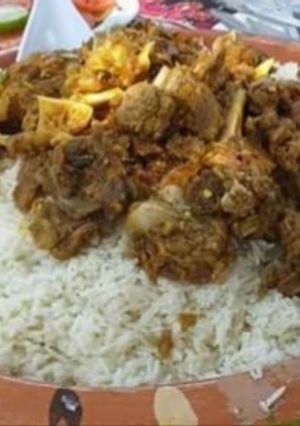 A picture of Village style Mutton.