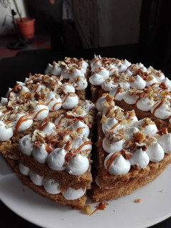 Una foto de Cake de zanahoria