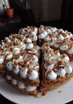 Una foto de Cake de zanahoria