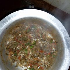 A picture of Wet fry omena.