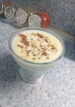 Una foto de Postre de maizena