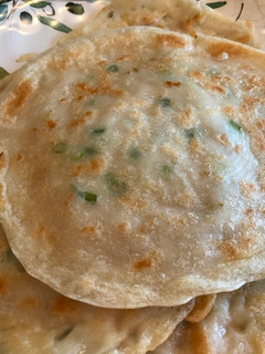 A picture of No-knead Chinese Pancakes.