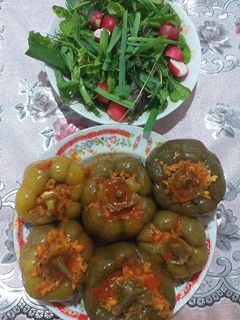 عکسی از دستور دلمه