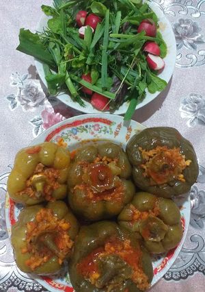 عکسی از دستور دلمه