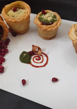 ओपन समोसा बास्केट रेसिपी मुख्य फोटो