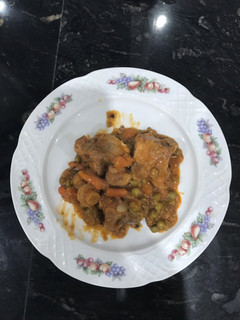 Una foto de Costillas de cerdo en salsa