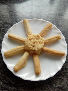 Una foto de Hummus de garbanzos
