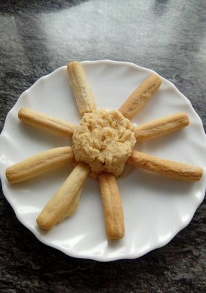 Una foto de Hummus de garbanzos
