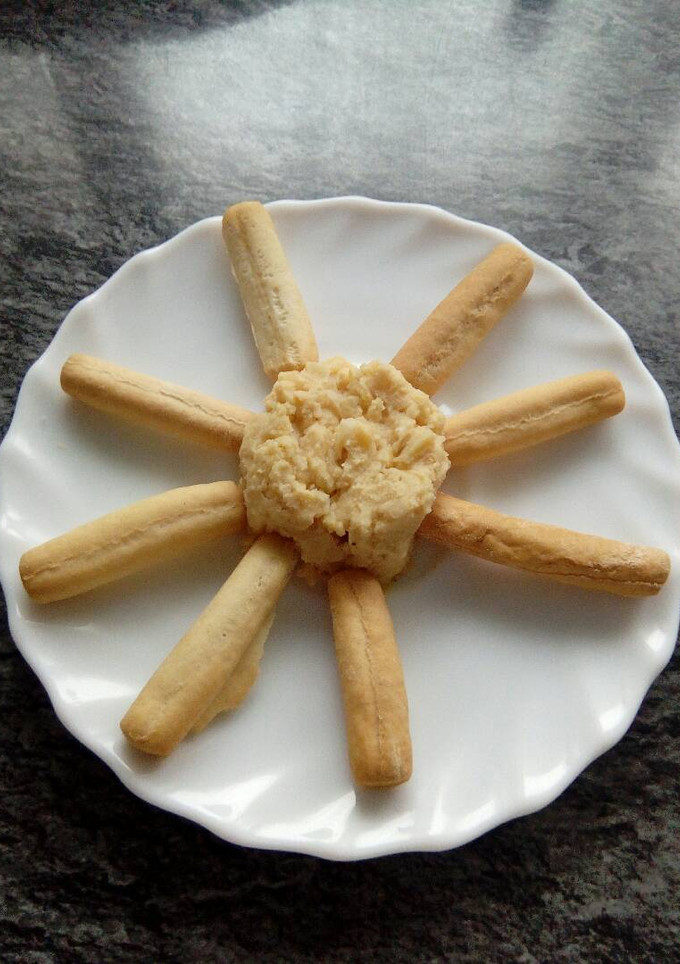 Una foto de Hummus de garbanzos