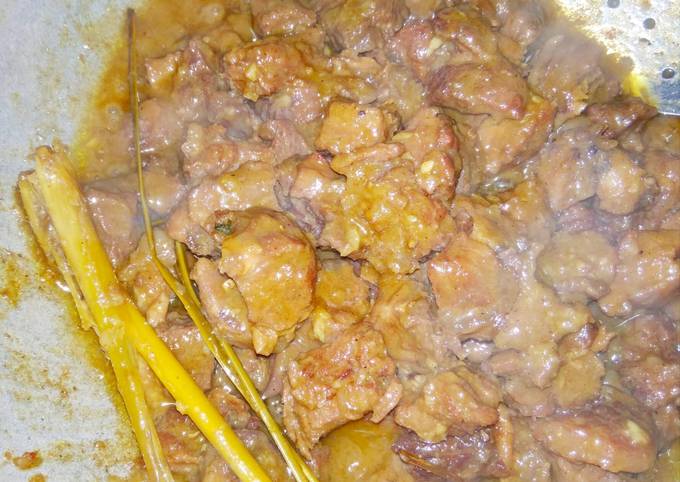 Langkah Mudah untuk Membuat Rendang daging sederhana.., Enak