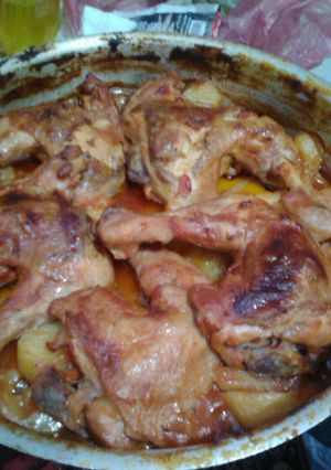 صورة لوصفة صينية بطاطس بالفراخ روعة