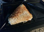 Una foto de pan de requesón