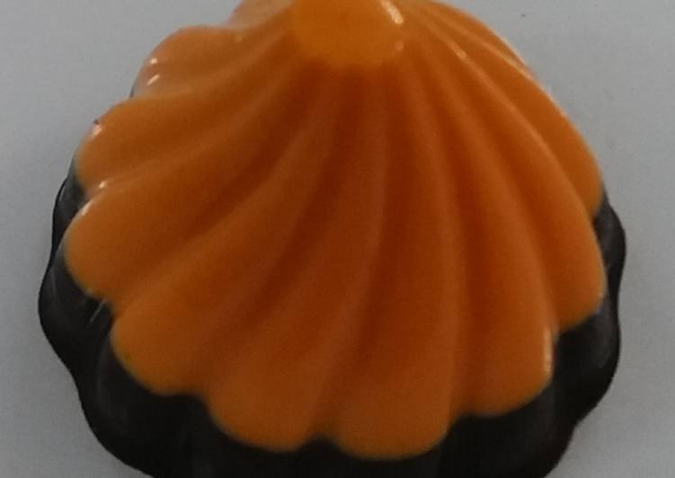 Choco orange chocolate modak