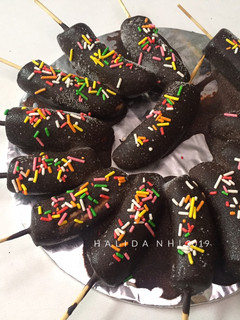 Foto resep Es Pisang Coklat