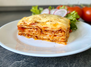 Egyszerű olasz lasagne recept fotója