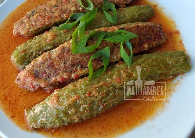 Cara Bikin Pare &amp; Ikan Asap (Kuah Santan) Enak