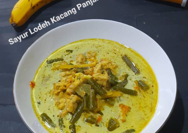 Sayur Lodeh Kacang Panjang