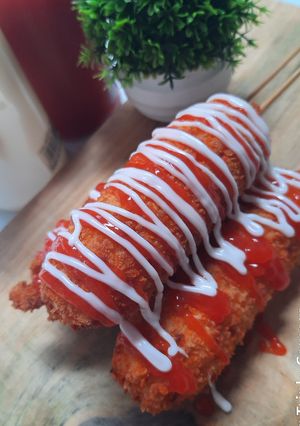 Foto resep Corndog "anak baik"