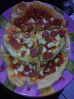 Foto resep Roti pizza kilat tanpa oven ala shilla