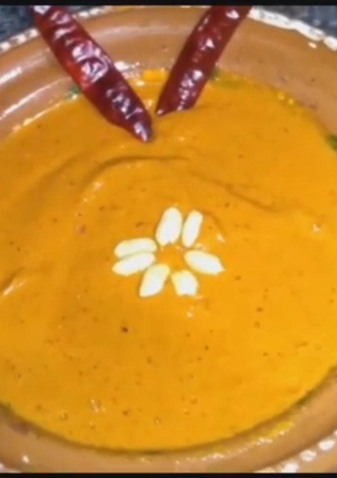Una foto de Salsa de cacahuate