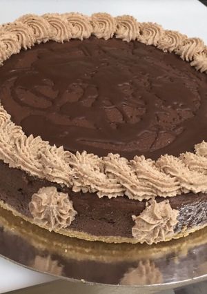 Csokoládés sajttorta recept fotója
